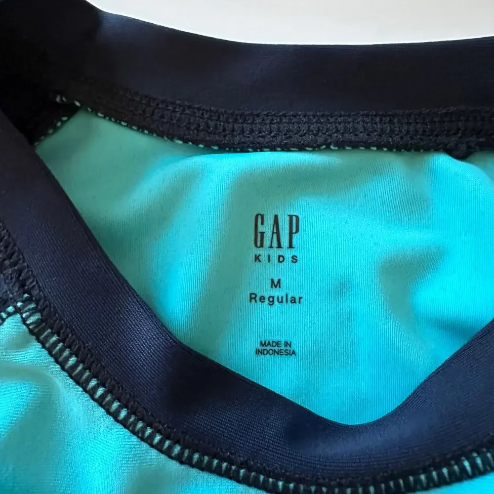 Crazy 8 rash guard swim top